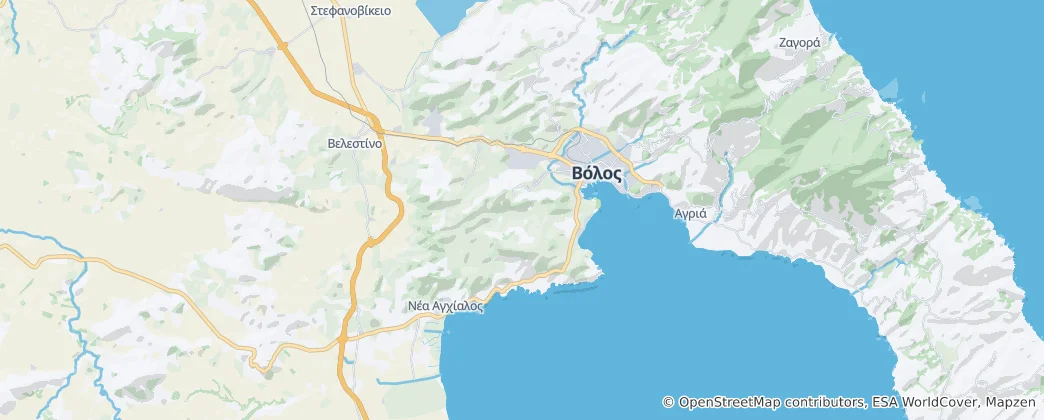 Mapa Wolos