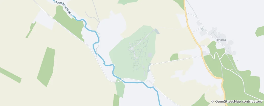 Map of Volubilis