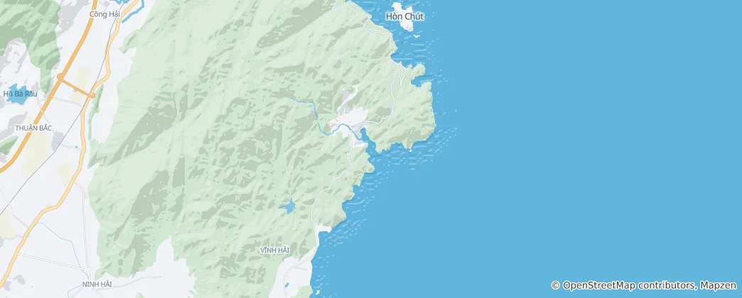 Mapa Zátoka Vung Gang