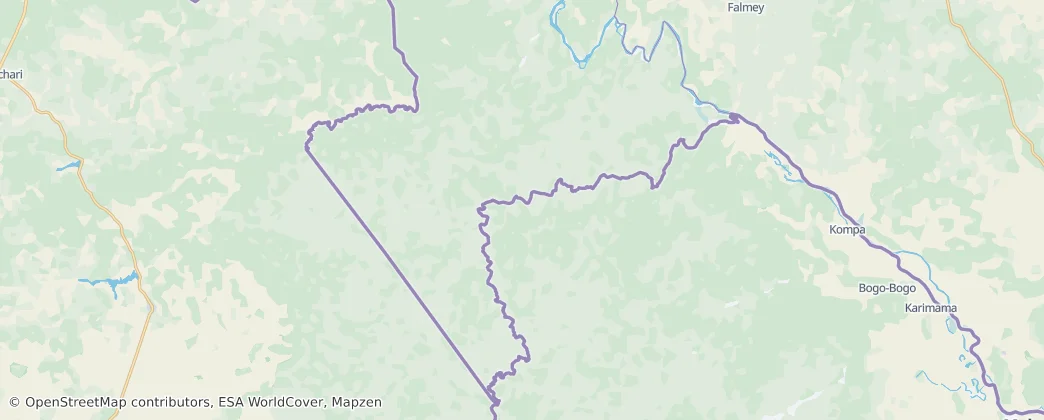 W National Park — Map