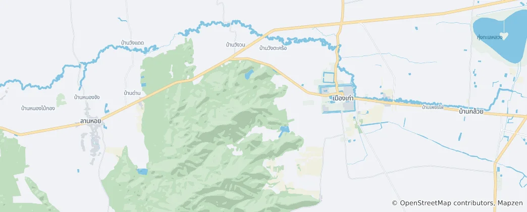 Mappa di Sukhothai Historical Park