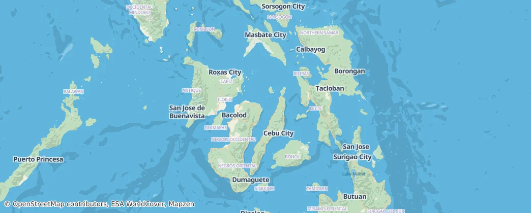 Visayas — Mappa