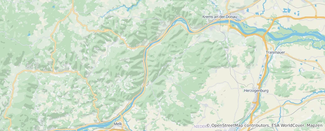 Karte von Wachau Cultural Landscape