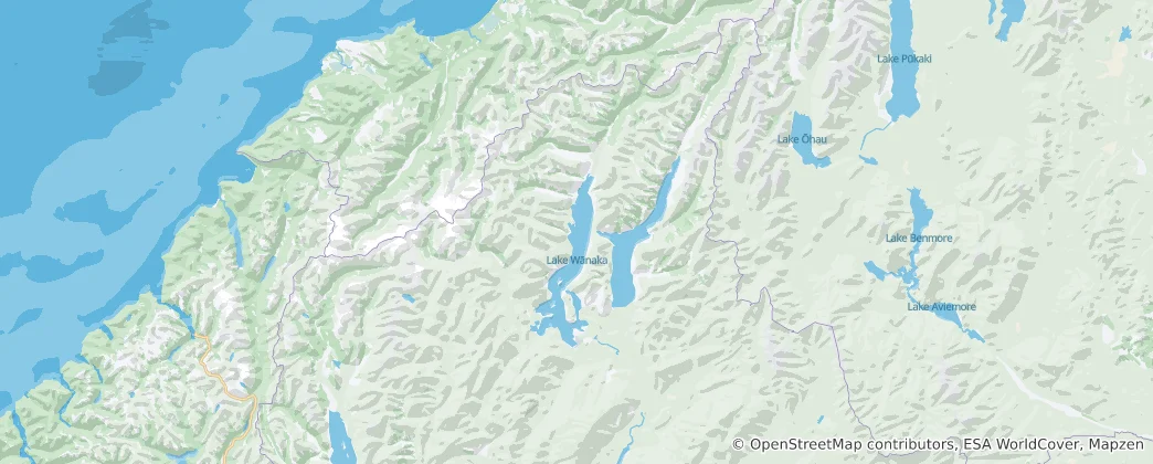 Map of Wanaka Ward