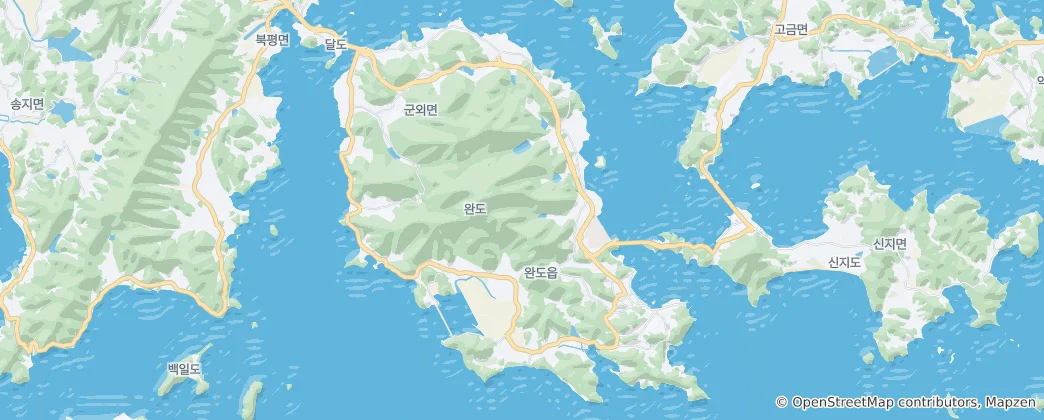 Map of Wando