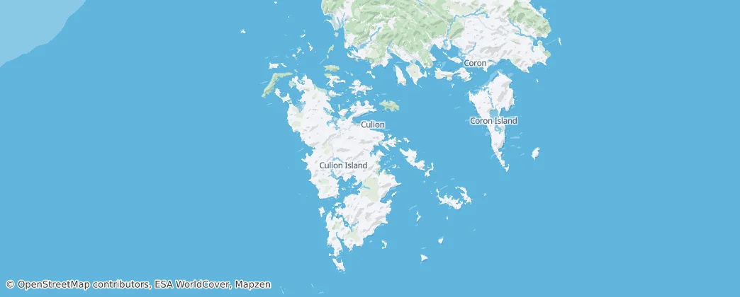 Calamian Group of Islands — Mapa