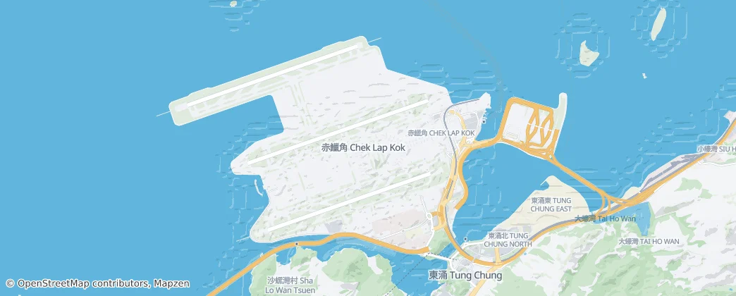 Chek Lap Kok — Mapa