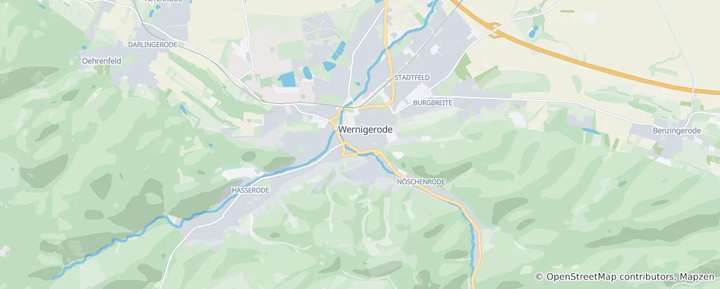 Carte de Wernigerode