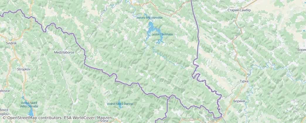 西部比什恰迪 — 地图
