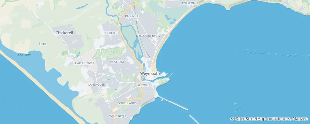 Térkép: Weymouth