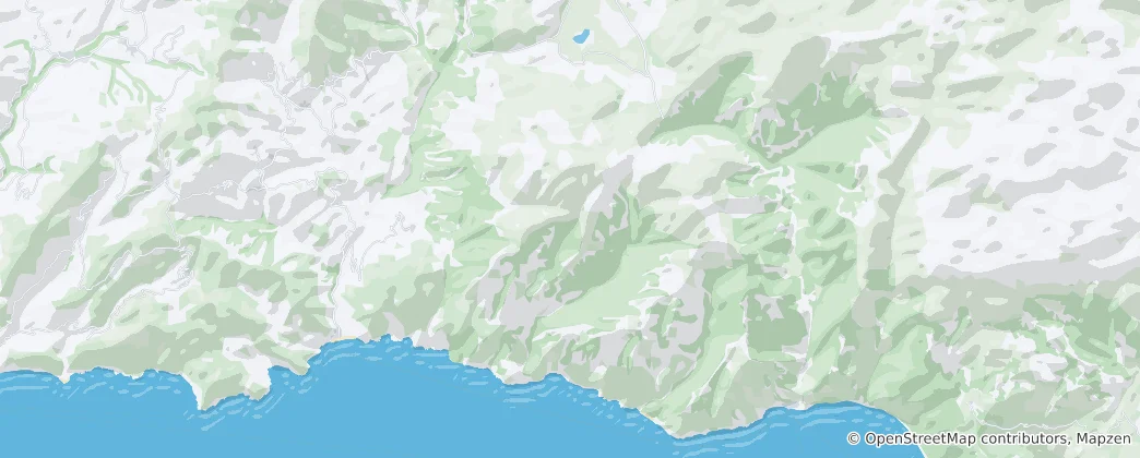 Mappa di White Mountains (Lefka Ori)