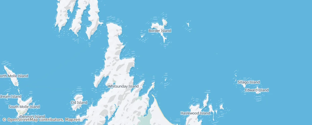 Whitsunday Islands National Park — Carte