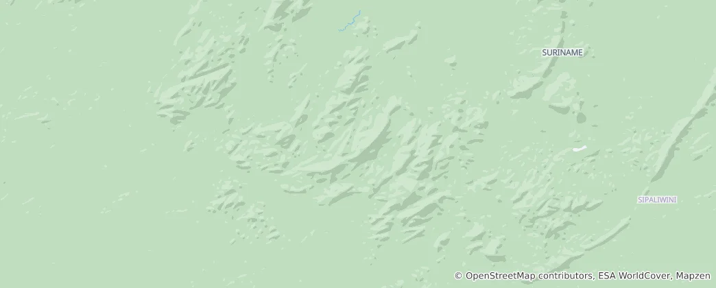 Mappa di Montagne di Guglielmina