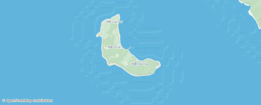 Tung Ping Chau Marine Park — mapa