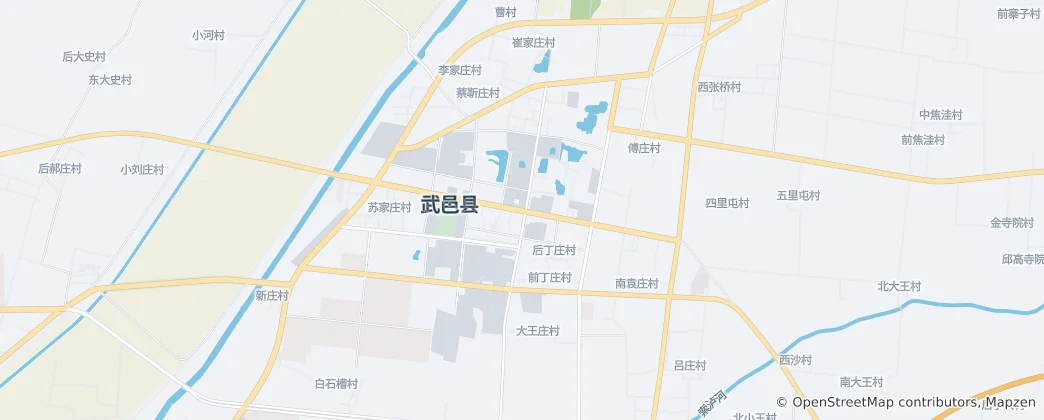 Mapa Wuyi County