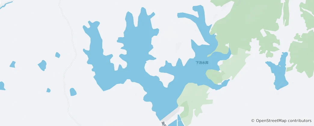 Mapa Xiatang Reservoir