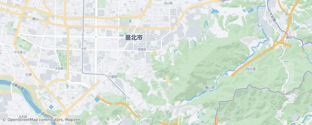 Xinyi District — Mapa