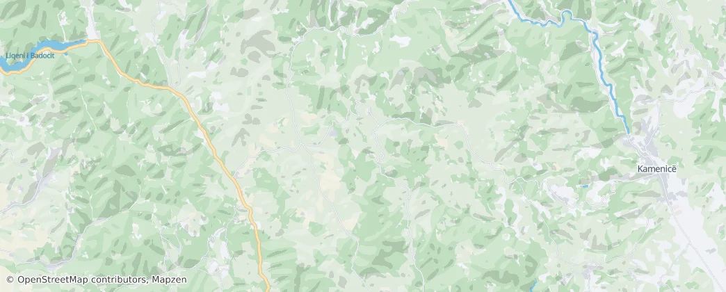 Municipality of Novobërdë — Map