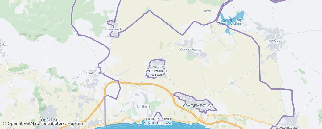 Xylotymvou – Mapa