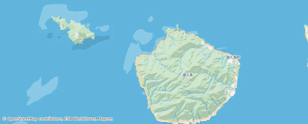 Yakushima — mapa