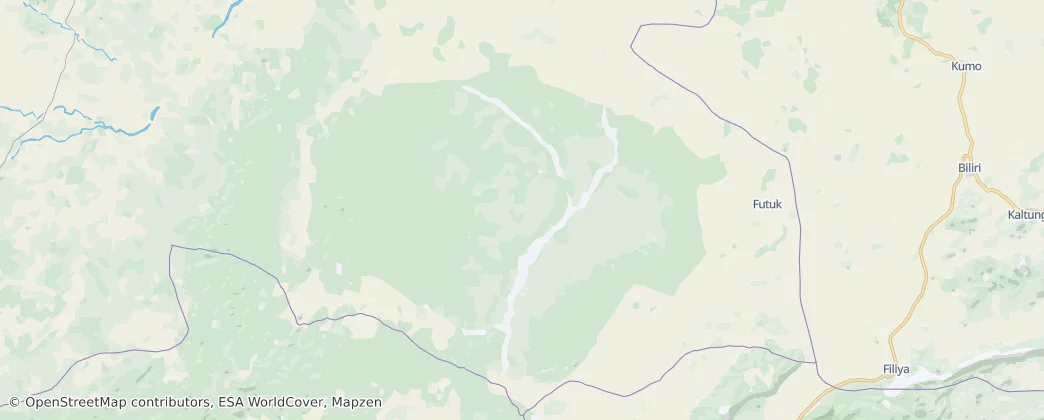 Yankari National Park — Map