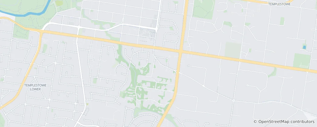 Mapa de Yarra Valley Parklands (COM)
