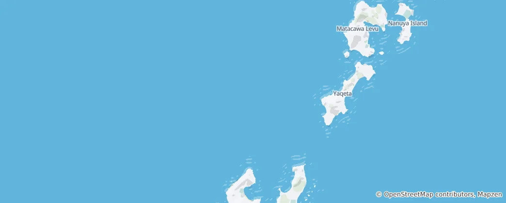 Yasawa Islands Haritası
