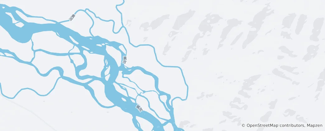 Karte von Gelber Fluss