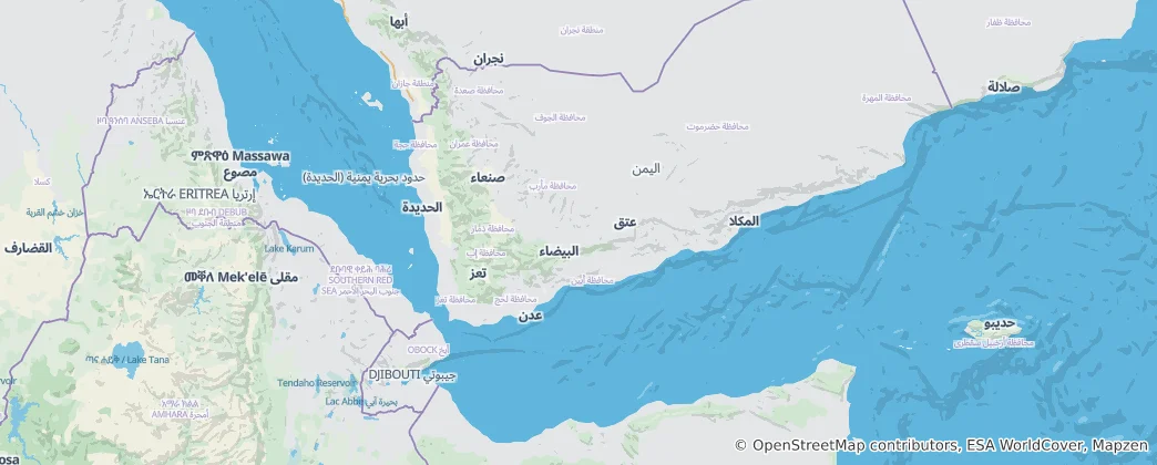 Map of Yemen