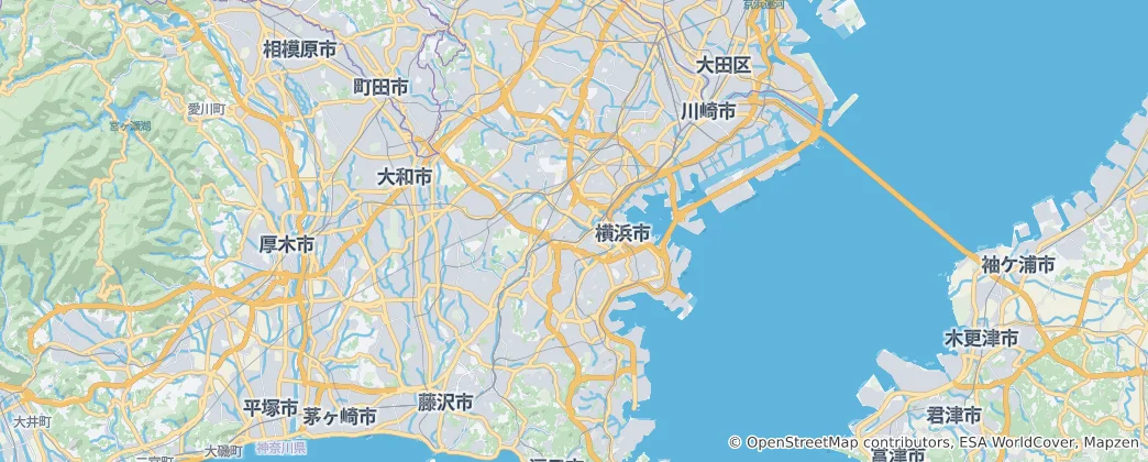 Map of Yokohama