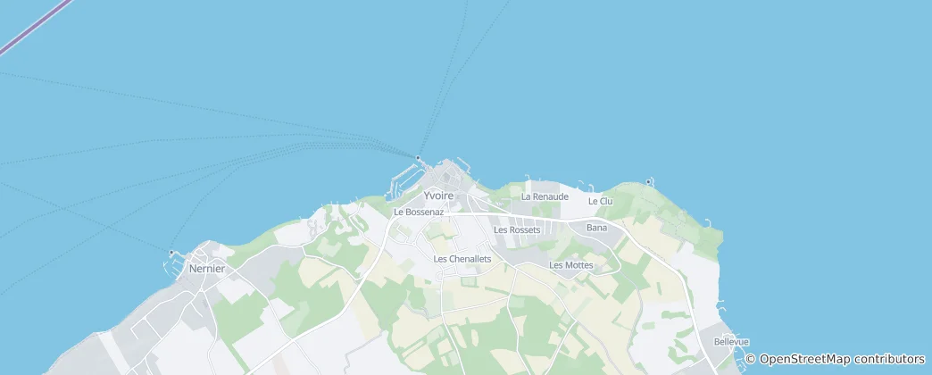 Map of Yvoire