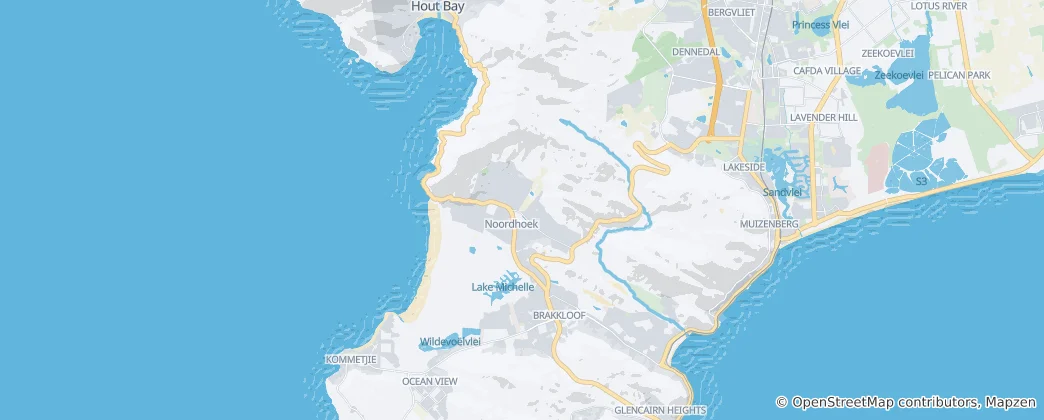 Mappa di City of Cape Town 069