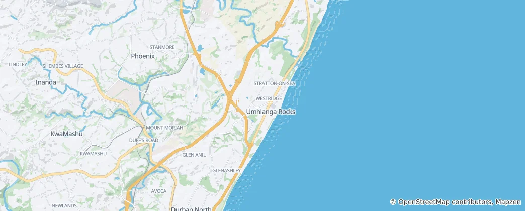 Mapa eThekwini 035