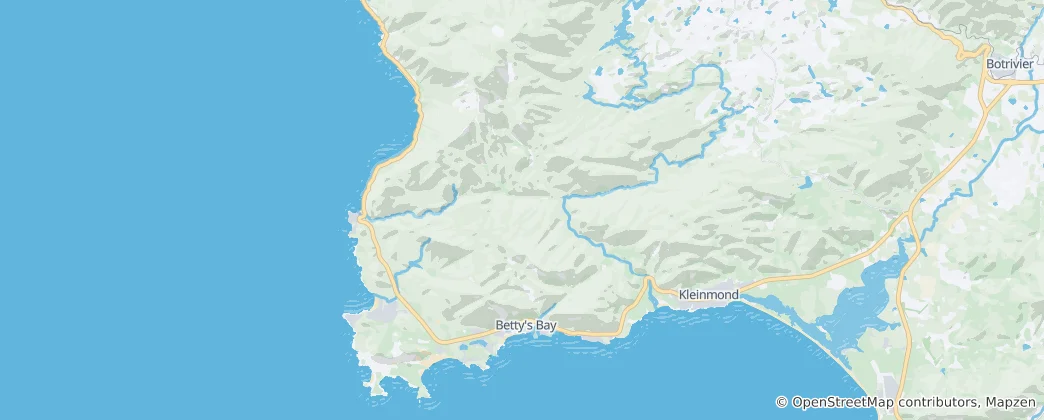 Mapa Overstrand 010