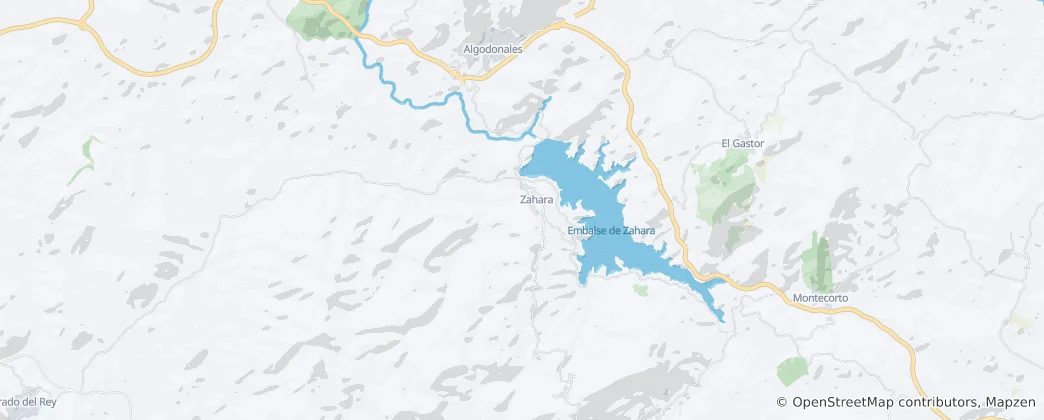 Mappa di Zahara
