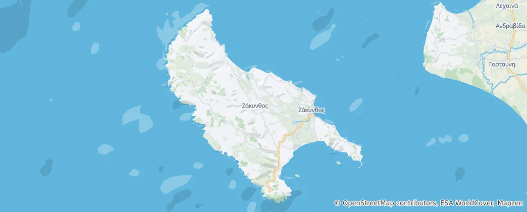Карта Закинф