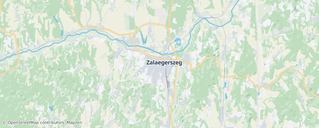 Zalaegerszeg — Térkép
