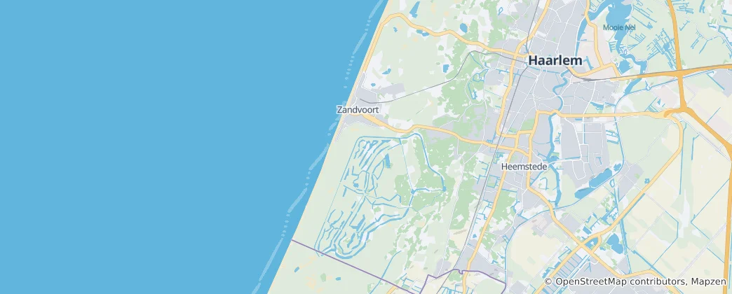 Zandvoort Haritası