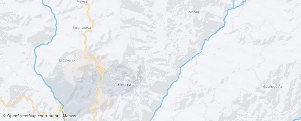 Zaruma — Mapa
