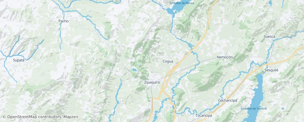 Zipaquirá — mapa