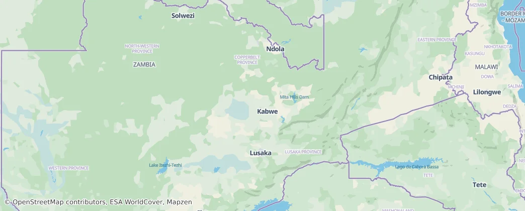Central Province — Map