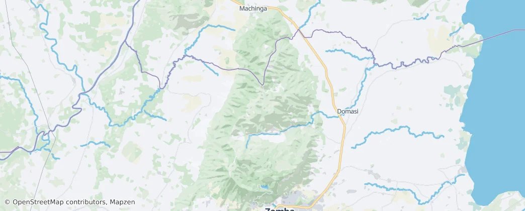 Zomba-Malosa Forest Reserve — Mapa
