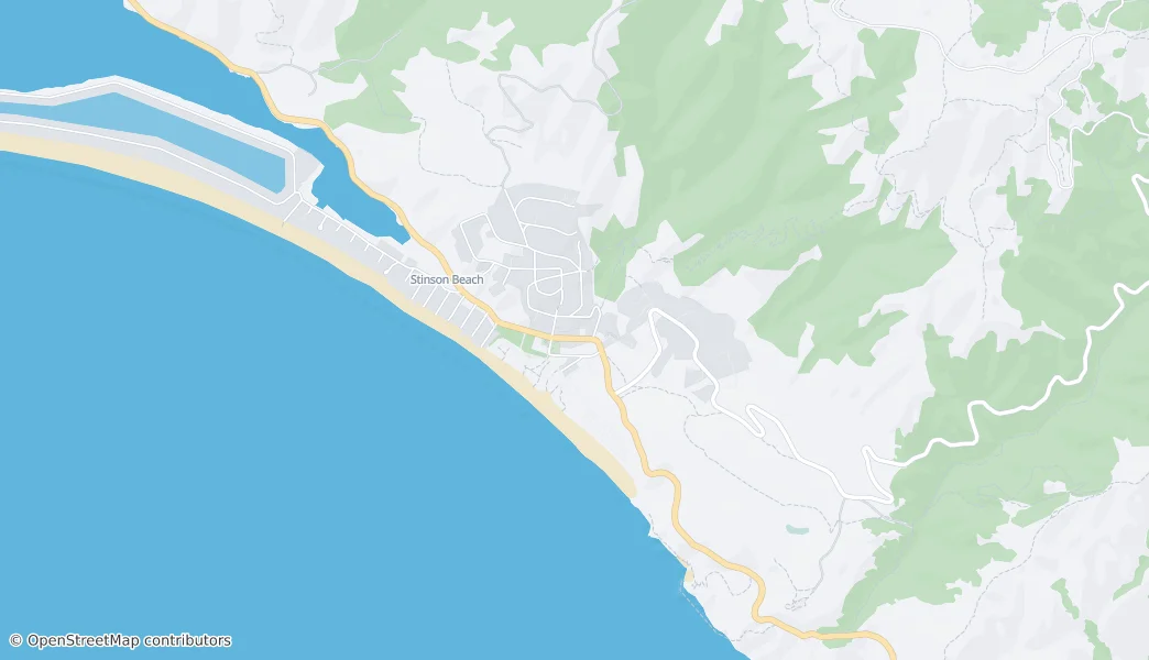 Stinson Beach (GGNRA) — Karte