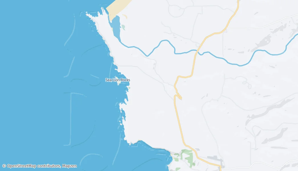 California Coastal National Monument — Kaart