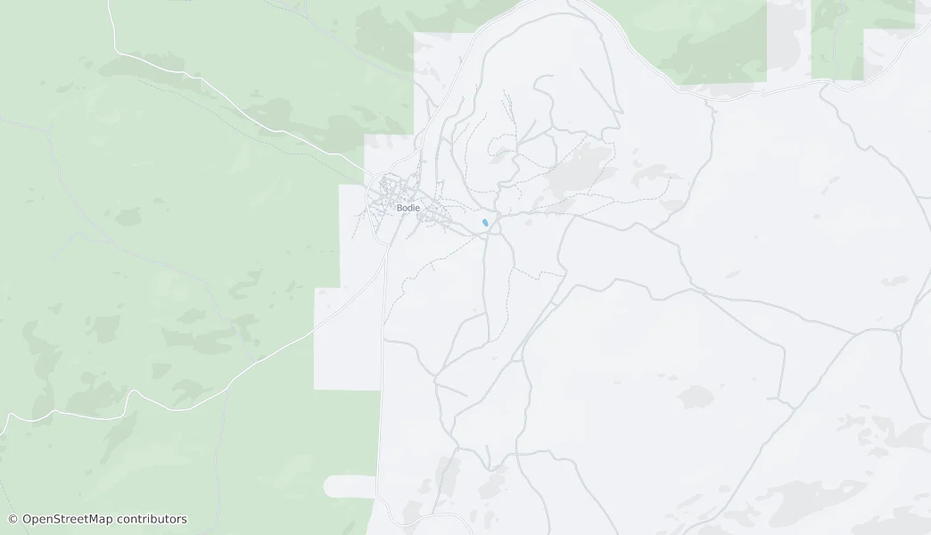 Bodie State Historic Park — 地图