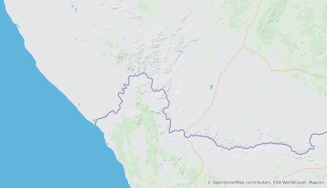 Karte von /Ai-/Ais Richtersveld Transfrontier Park (ARTP)