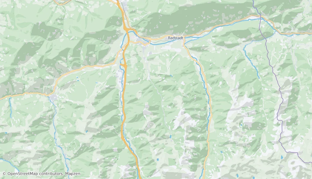 Altenmarkt im Pongau — Mappa