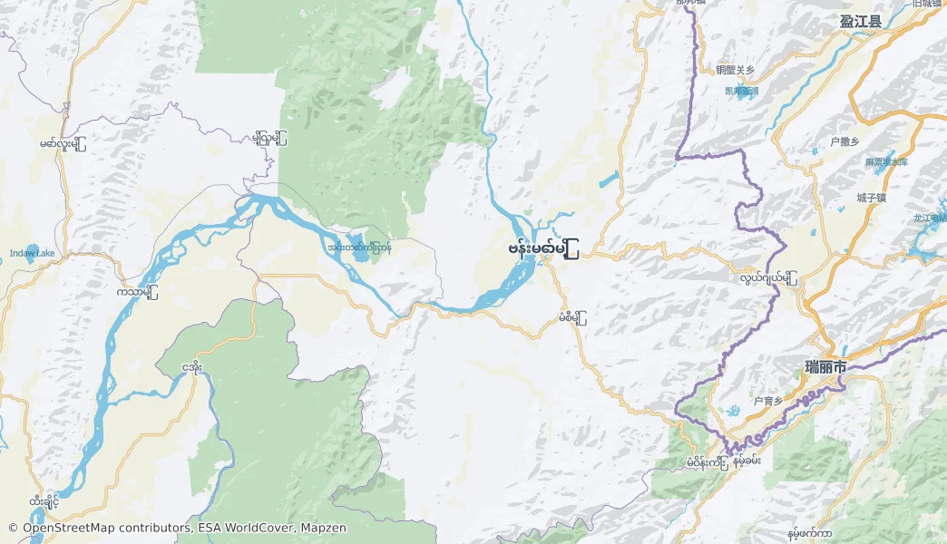 Bhamo Township — Map