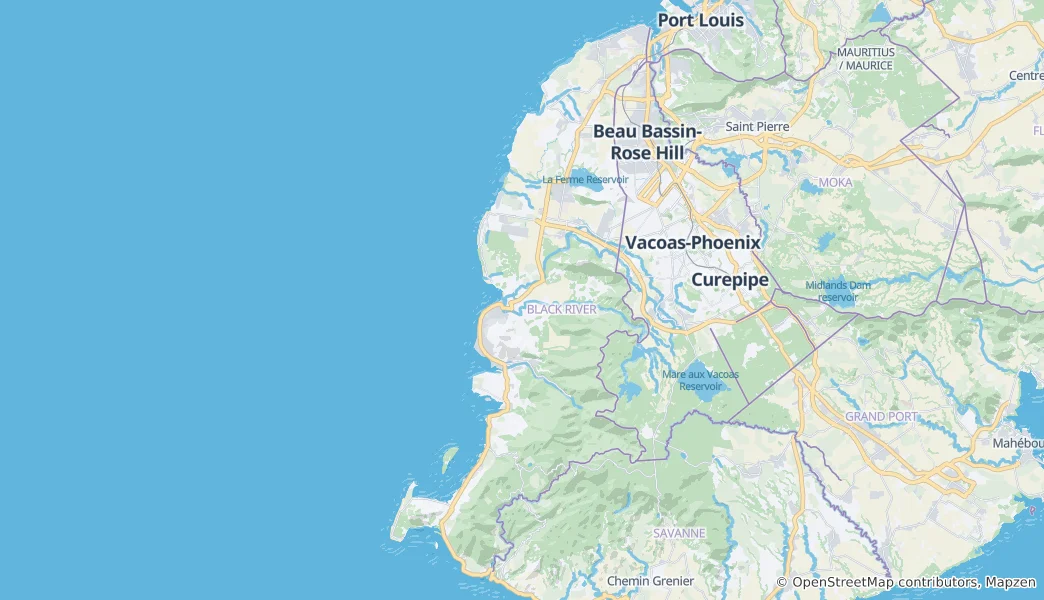 Map of Black River