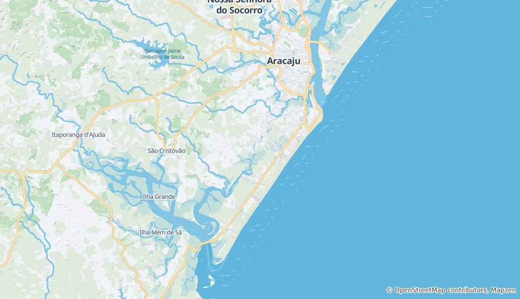 Aracaju 지도